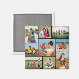 Íman Crie sua própria colagem de fotos de 9