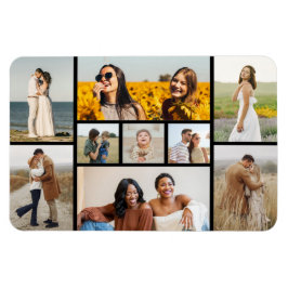 Íman Crie sua própria colagem de fotos de 9