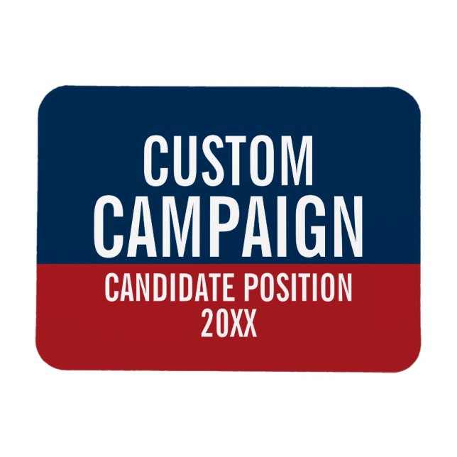 Íman Crie sua própria engrenagem de campanha (Horizontal)