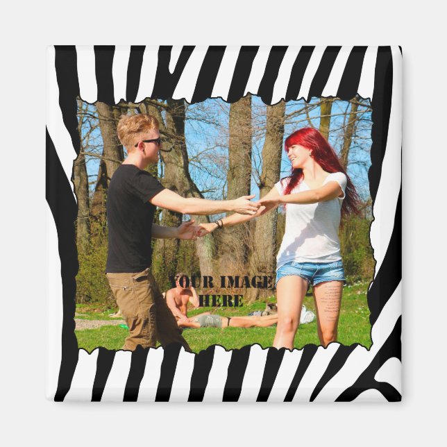 Íman Crie sua própria foto (Frente)