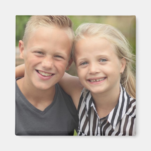 Íman Crie sua própria foto (Frente)