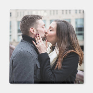 Íman Crie Sua Própria Foto de Noivado de Casal