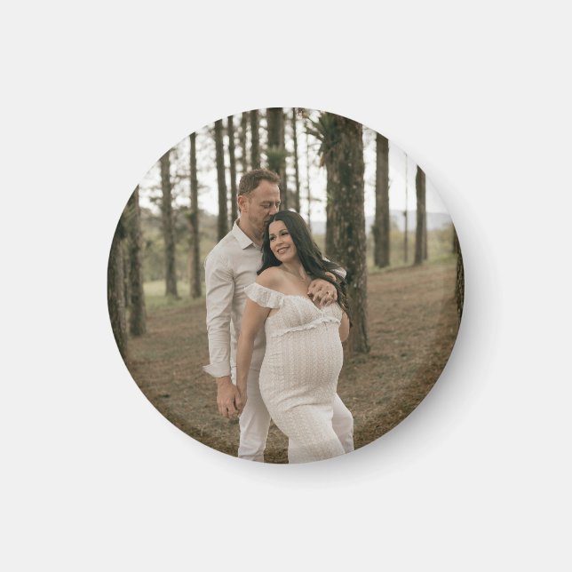 Íman Crie Sua Própria Foto Imagem Personalizada Faça-Vo (Frente)