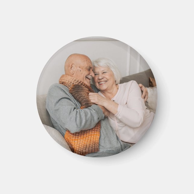 Íman Crie sua própria foto personalizada (Frente)