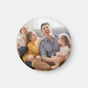 Íman Crie Sua Própria Foto Personalizada da Família