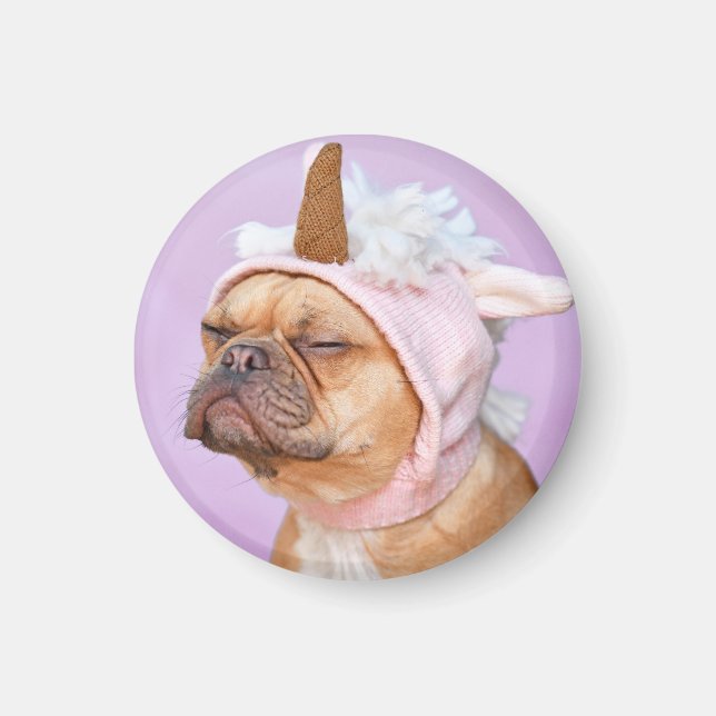 Íman Crie Sua Própria Foto Personalizada de Animal de E (Frente)