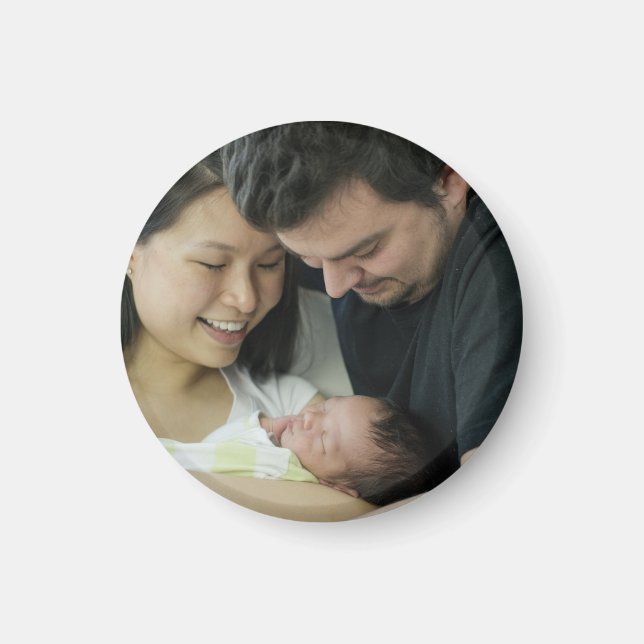 Íman Crie Sua Própria Foto Personalizada DIY Imagem (Frente)