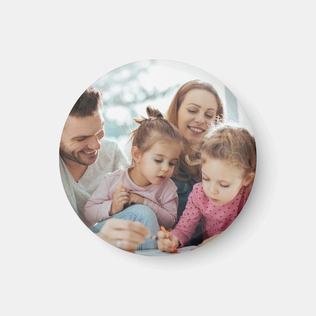 Íman Crie Sua Própria Foto Personalizada DIY Imagem (Frente)