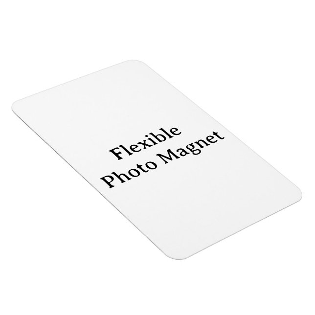 Íman Crie sua própria foto personalizada simples e flex (Lado Direito)