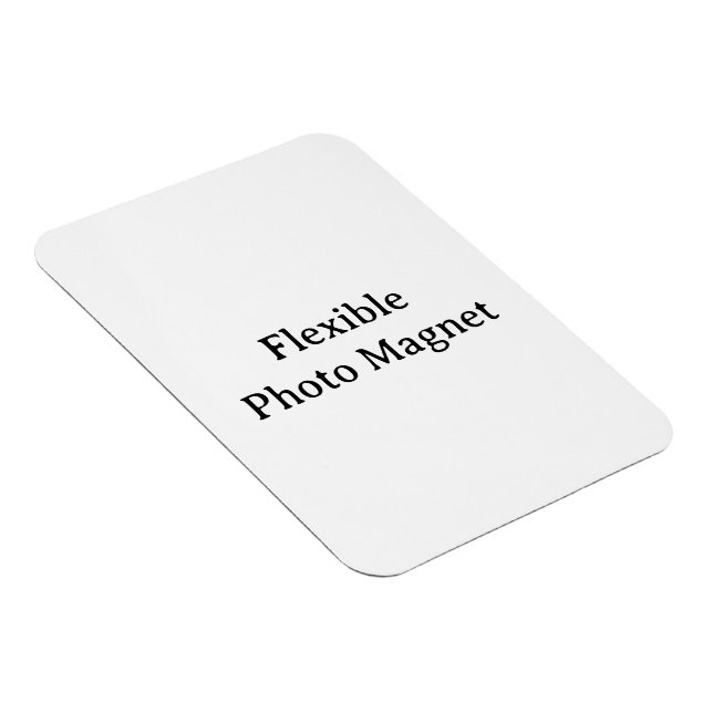 Íman Crie Sua Própria Foto Simples Personalizada 3"x4"  (Lado Direito)