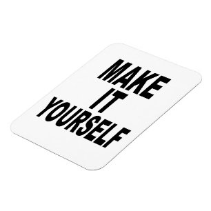 Íman CRIE sua própria Imã de geladeira flexível