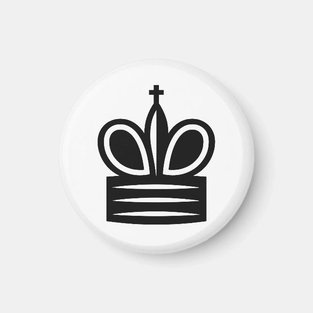 Íman Crie suas próprias peças de xadrez magnéticas com  (Frente)