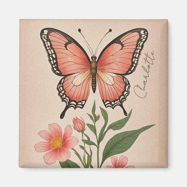 Íman Crimson Serenade Personalizado (Frente)