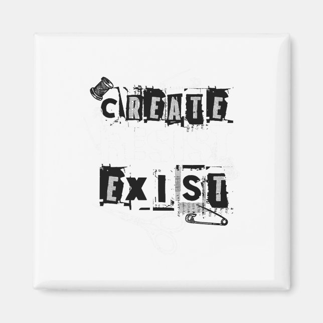 Íman Crio Creed do Punk (Frente)