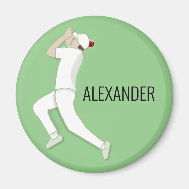 Íman Críquete (Frente)