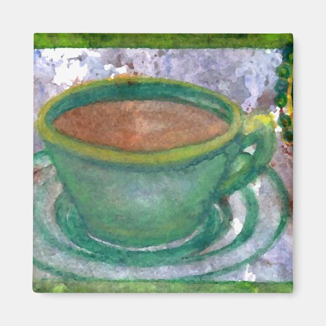 Íman Críquete de café EmeraldDiane (Frente)