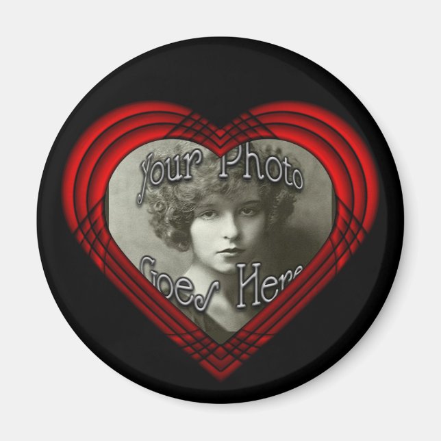 Íman Criss Cross Perfect Heart Modelo (Frente)