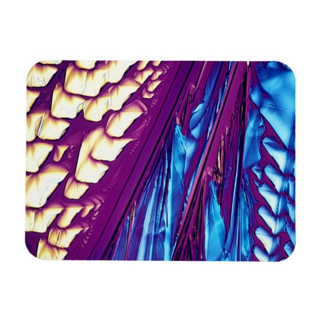 Íman Cristais de ácido tartárico (Horizontal)