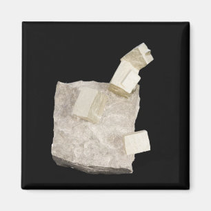 Íman Cristais Pyrite em Shale