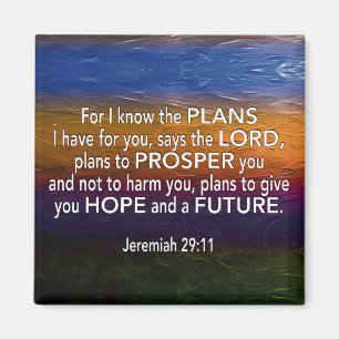 Íman cristão   CONHEÇO OS PLANOS   Jeremiah 29:11