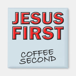 Íman Cristão Jesus Primeiro Café Segundo