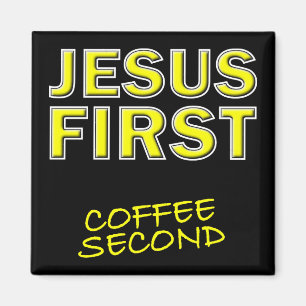 Íman Cristão Jesus Primeiro Café Segundo