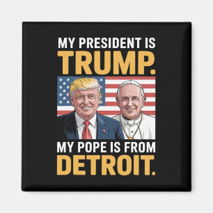 Íman Cristianismo Patriótico Trump Detroit Papa