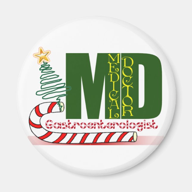 ÍMAN CRISTMAS GASTROENTEROLOGISTA (Frente)