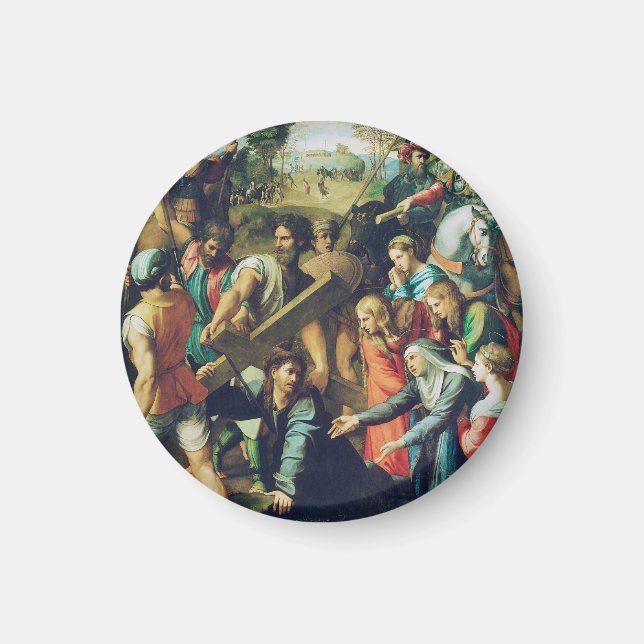 Íman Cristo a caminho do calvário (Frente)