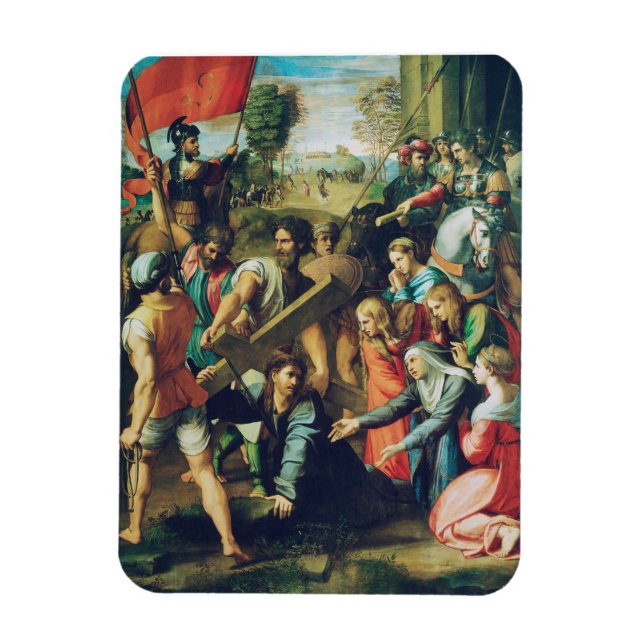 Íman Cristo a caminho do calvário (Vertical)