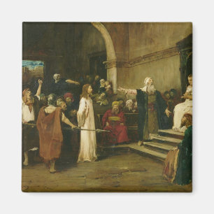 Íman Cristo antes de Pilate, 1880
