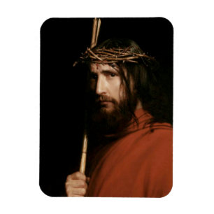 Íman Cristo com Thorns de Carl Bloch. Magnete de arte