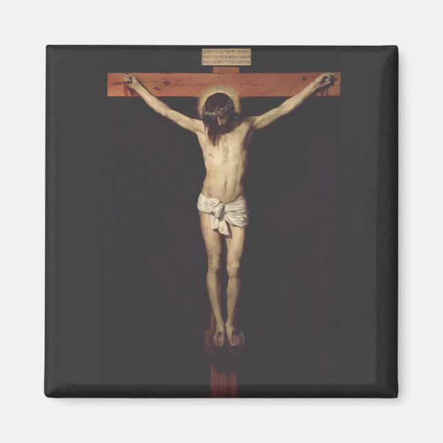 Íman Cristo Crucificado por Diego Velazquez (Frente)