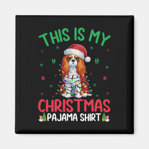 Íman Cristo de Cavalier King Charles Spaniel do Xmas Fe