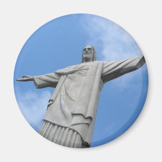 Íman cristo de estátua do rio (Frente)