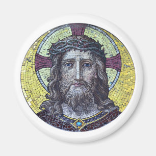 Íman Cristo de Jesus - Imagem do Retrato (Magnet) Antiq