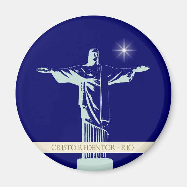 Íman Cristo do Rio de Janeiro (Frente)