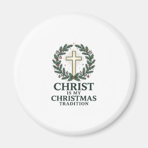 Íman Cristo é Minha Tradição de Natal Versão Cruz Antig