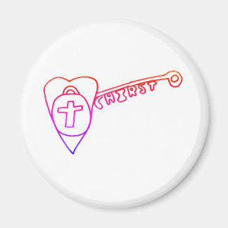 Íman Cristo é o ímã redondo chave