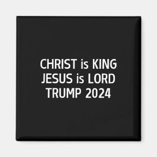 Íman Cristo é Rei Jesus é Senhor Trump 2024 Cristão 
