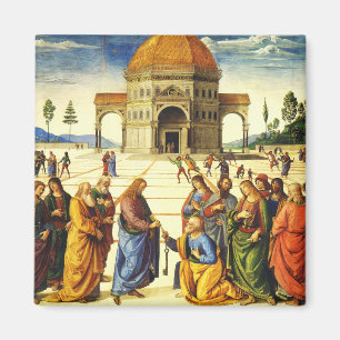 Íman Cristo entregando as chaves a São Pedro
