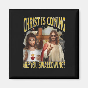 Íman Cristo Está Chegando Você Engolindo Ofensiva Engra
