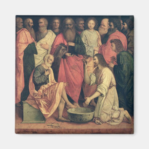 Íman Cristo Lavando os Pés dos Discípulos