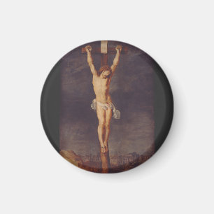 Íman Cristo morto na cruz por Peter Paul Rubens