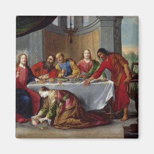 Íman Cristo na casa de Simon o Pharisee