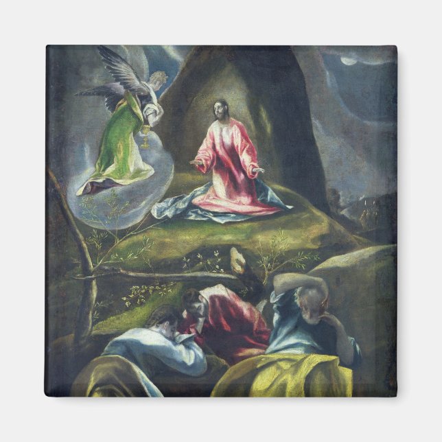 Íman Cristo no Jardim das Azeitonas (Frente)