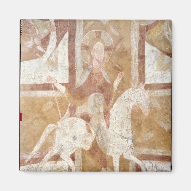 Íman Cristo num Cavalo Branco (Frente)