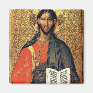 Íman Cristo Pantocrator Ícone Ortodoxo Século XVI 