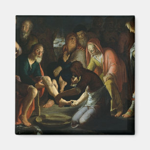 Íman Cristo que lava os pés dos discípulo, 1623