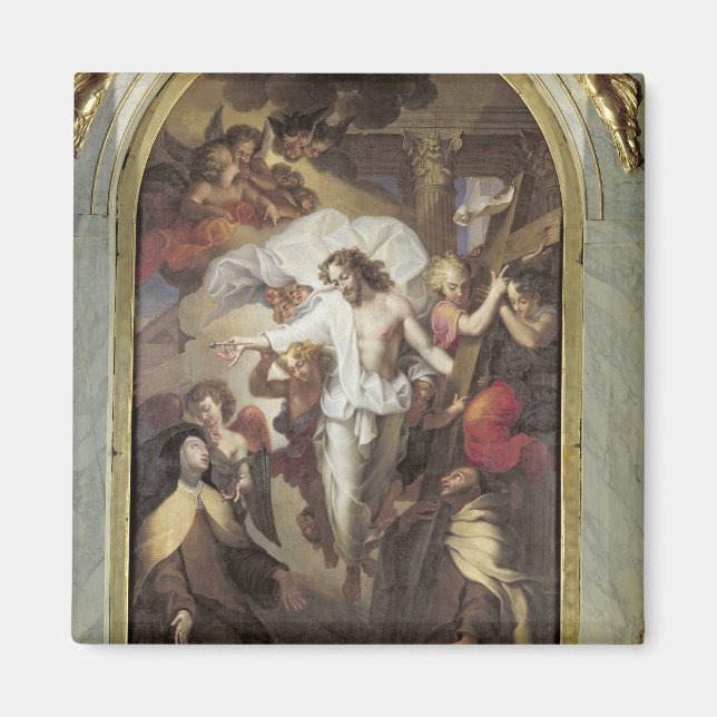 Íman Cristo ressuscitado (Frente)